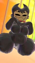 bbw bendy_and_the_ink_machine bendy_fem big_belly big_breasts cryptiacurves darling_(cally3d) fat fat_female fat_woman vrchat vrchat_avatar vrchat_model