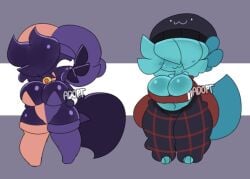 2d amphibian axolotl axolotl_girl cute female shortstack sleepysous tagme