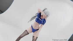 1girls animated blue_eyes mmd music_video rwby tagme video weiss_schnee white_hair