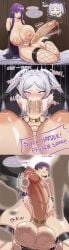 2025 2d 2d_(artwork) 2d_artwork absurdres areola areolae balls ballsack big_breasts big_cock big_penis breasts cock_ring curvaceous curvaceous_figure curves curvy curvy_body curvy_figure curvy_thighs dialogue dominant dominant_futa domination english english_dialogue english_text erect_penis erection femsub fern_(sousou_no_frieren) frieren frieren_beyond_journey's_end futa_on_female futa_with_female futanari genitals hi_res highres huge_breasts huge_cock huge_cock intersex large_breasts large_cock large_penis light-skinned_female light-skinned_male light_skin long_hair nipples pov_eye_contact purple sousou_no_frieren spammayo straight_hair submissive submissive_female testicles text thick thick_hips thick_legs thick_penis thick_thighs thighs vein veins veiny veiny_penis voluptuous wide_hips