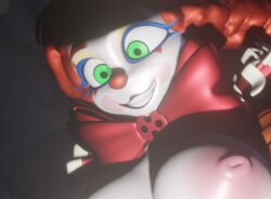 3d animatronic animatronic_female clown clown_girl five_nights_at_freddy's five_nights_at_freddy's:_secret_of_the_mimic jackie_(fnaf) jackie_(mishuuyu) solo