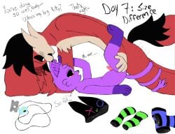 anthro anthro_on_anthro anthro_only catnap_(poppy_playtime) critters_(poppy_playtime) eli_744 eli_744_(artists) furry_only no_humans oc ocs poppy_playtime poppy_playtime_(chapter_3) sex smiling_critters tagme