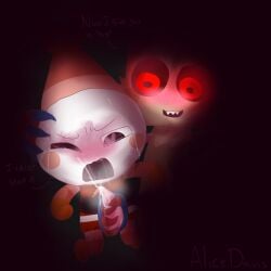 2boys alice_davis angry black_eyes cum dandy's_world gay goob_(dandy's_world) male male/male male_only penis_grab procreate rape red_eyes roblox shrimpo_(dandy's_world) stop