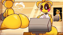 toy chica (fnaf) from five nights at freddy's by mr.zr0