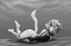 asphyxiation bubble byondrage drowning erection_under_clothes erection_under_clothing femboy male_only tagme underwater