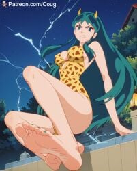 1girls ai_generated cougwe lum stable_diffusion urusei_yatsura