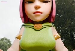 1boy 1girl 1girls 3d ambiguous_penetration animated archer_(clash_of_clans) big_breasts clash_(series) clash_of_clans clothed clothed_female clothed_female_nude_male clothed_sex clothing completely_nude completely_nude_female cowgirl_position fully_clothed fully_clothed_female green_clothing holding_hands looking_at_partner naked_male neutral_expression nude nude_male offscreen_character outdoors outside pov pov_eye_contact pov_male sadedade sex supercell tagme video