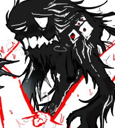 anal anal_sex artist_request ass cum_in_ass erect_penis erection gay male monster non-human norman_(scary_sushi) penis penis_in_ass roblox roblox_game scary_sushi sex source_request sweaty_body tagme white_eyes