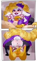 absurd_res accessory animal_humanoid anthro anus ass blonde_hair blush blushing_butt bodily_fluids body_blush bow_ribbon broodal clothing dress eyeshadow fellatio female footwear forced forced_oral fur genitals gloves group hair hair_accessory hair_ribbon hairbow handwear hariet_(mario) hi_res human humanoid koopaling lagomorph lagomorph_humanoid leporid leporid_humanoid lips lipstick lipstick_markings lipstick_on_penis lipstick_ring long_hair makeup male male/female mammal mammal_humanoid mario_(series) nintendo oral penile penis pink_clothing pink_footwear pink_shoes polka_dot_bow purple_clothing purple_dress purple_eyeshadow purple_gloves purple_handwear purple_lips purple_lipstick pussy pussy_blush rabbit rabbit_humanoid rape rear_view red_eyes reptile reptile_tail ribbons scalie scut_tail sex shell shoes short_tail super_mario_bros. super_mario_odyssey sweat sweatdrop sweaty_body sweaty_face tail thick_thighs trio turtle turtle_shell wendy_o._koopa white_body white_fur zexlynk