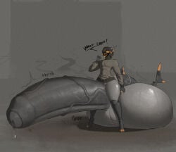 absurd_res ace0t0nic anthro aquatic balls balls_on_ground big_balls big_penis bodily_fluids bottomless bottomless_anthro bottomless_male clothed clothing dialogue digital_drawing_(artwork) digital_media_(artwork) erection ethan_(humbug) fin fish foreskin genital_fluids genitals glistening glistening_balls glistening_genitalia glistening_penis grass hair hi_res huge_balls huge_penis humanoid_genitalia humanoid_penis hybrid hyper hyper_balls hyper_genitalia hyper_penis leaking_precum machine male male_anthro medium_hair motion_lines musk musky_penis number number_on_body open_mouth penis plant precum protogen shark shark_tail shirt simple_background solo sweat sweater sweaty_balls sweaty_genitalia tail tail_fin text throbbing throbbing_penis tongue tongue_out topwear turtleneck vein veiny_penis visor