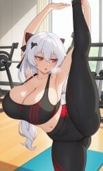 1female 1girl 1girls ai_generated ass big_ass big_boobs big_breasts big_butt big_butt_(female) big_tits black_sports_bra black_yoga_pants bluesky bluesky_link blushing blushing_female boobs boobs_bigger_than_head breasts breasts_bigger_than_head busty busty_female butt cleavage curvaceous curvaceous_body curvaceous_female curvaceous_figure curvaceous_hips curvaceous_thighs curvy curvy_body curvy_female curvy_figure curvy_hips eyes female femme_fatale gym gym_background gym_equipment hair hips honkai_(series) honkai_impact_3rd hourglass_figure hourglass_figured_female hoyoverse image large_ass large_boobs large_breasts large_butt large_tits leg_up lips long_hair long_white_hair mature_body mature_female mature_woman mihoyo one_leg_up pawg phat_ass pixiv plump_ass plump_boobs plump_breasts plump_butt plump_hips plump_thighs plump_tits red_eyes red_eyes_female ribbon ribbon_in_hair sexy sexy_female sports_bra stretching stretching_legs sweating sweating_female theresa_apocalypse theresa_apocalypse_(lunar_vow:_crimson_love) thighs tits tits_bigger_than_head vampire vampire_girl voluptuous voluptuous_female voluptuous_woman white_hair white_hair_female wide_hips yoga_pants
