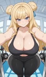 1female 1girl 1girls ai_generated ass big_ass big_boobs big_breasts big_butt big_butt_(female) big_tits black_sports_bra black_yoga_pants blonde_hair blonde_hair_female blue_eyes blue_eyes_female bluesky bluesky_link blushing blushing_female boobs boobs_bigger_than_head breasts breasts_bigger_than_head busty busty_female butt cleavage curvaceous curvaceous_body curvaceous_female curvaceous_figure curvaceous_hips curvaceous_thighs curvy curvy_body curvy_female curvy_figure curvy_hips eyes female femme_fatale gym gym_background gym_equipment hair hair_bun hair_buns hips honkai_(series) honkai_impact_3rd hourglass_figure hourglass_figured_female hoyoverse image large_ass large_boobs large_breasts large_butt large_tits lips long_blonde_hair mature_body mature_female mature_woman mihoyo pawg phat_ass pixiv plump_ass plump_boobs plump_breasts plump_butt plump_hips plump_thighs plump_tits sexy sexy_female songque_(honkai_impact) sports_bra sweating sweating_female thighs tits tits_bigger_than_head voluptuous voluptuous_female voluptuous_woman wide_hips yoga_pants