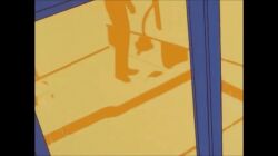 1girl animated animated_gif anime_screenshot ass ass_focus back bare_back bare_legs barefoot bathroom bent_over blush breasts completely_nude feet from_behind getting_up hell_teacher_nube huge_ass inaba_kyouko indoors jigoku_sensei_nube kneeling_on_one_leg kyoko_inaba legs nude one_leg_raised orange_hair petite pov screaming sexy_ass showering skinny small_breasts sniffable_ass soles surprised toei_company toes