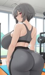 1female 1girl 1girls ahoge ai_generated ass ass_focus big_ass big_boobs big_breasts big_butt big_butt_(female) big_tits bluesky bluesky_link blushing blushing_female boobs boobs_bigger_than_head breasts breasts_bigger_than_head busty busty_female butt butt_focus curvaceous curvaceous_body curvaceous_female curvaceous_figure curvaceous_hips curvaceous_thighs curvy curvy_body curvy_female curvy_figure curvy_hips eyes female femme_fatale grey_hair grey_hair_female grey_sports_bra grey_yoga_pants gym gym_background gym_equipment hair hips honkai_(series) honkai_impact_3rd hourglass_figure hourglass_figured_female hoyoverse image large_ass large_boobs large_breasts large_butt large_tits lips mature_body mature_female mature_woman mihoyo pawg phat_ass pixiv plump_ass plump_boobs plump_breasts plump_butt plump_hips plump_thighs plump_tits raven_(honkai_impact) red_eyes red_eyes_female sexy sexy_female short_hair short_hair_female sports_bra sweating sweating_female thighs tits tits_bigger_than_head voluptuous voluptuous_female voluptuous_woman wide_hips yoga_pants
