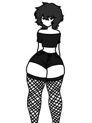 clothed_female e-girl thick_thighs voluptuous_female