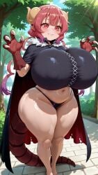 1girl 1girls 2026 2d 2d_(artwork) 2d_artwork ai_generated armpits ass background bare_legs big_ass big_breasts big_butt big_thighs big_tit big_tits big_tits_squeezed_together big_titties black_legwear black_panties blush blush_lines blushing blushing_at_viewer blushing_female bottomless breasts breasts_bigger_than_head breasts_bigger_than_torso breasts_squeezed_together bubble_ass bubble_butt child_bearing_hips claws cleavage cleavage_cutout cleavage_overflow cleavage_window clothed clothed_female clothes collar collarbone color colored curled_horns curvaceous curvaceous_body curvaceous_female curvaceous_figure curvaceous_hips curvaceous_thighs curves curvy curvy_body curvy_female curvy_figure curvy_hips curvy_thighs dangling_breasts deep_cleavage dragon_claw dragon_claws dragon_girl dragon_hand dragon_hands dragon_horns dragon_humanoid dragon_scales dragon_tail enormous_breasts exposed_shoulders fat_ass fat_butt female female_focus female_only fully_clothed fully_clothed_female fur giant_ass giant_breasts giant_butt giant_thighs giant_tits gigantic_ass gigantic_breasts gigantic_butt gigantic_thighs gigantic_tits glistening glistening_body glistening_breasts glistening_clothing glistening_hair glistening_skin gradient_hair hair_bow hair_ornament hanging_breasts heavy_breasts hips horn horns hourglass_figure hourglass_figured_female huge_ass huge_breasts huge_butt huge_thighs ilulu ilulu_(dragon_maid) ilulu_(maidragon) ilulu_(miss_kobayashi's_dragon_maid) kobayashi-san_chi_no_maidragon large_ass large_breasts large_butt large_thighs large_tits legs_together light-skinned_female light_skin long_eyelashes long_hair long_legs looking_at_viewer low_hanging_breasts massive_ass massive_breasts massive_butt massive_thighs massive_tits monster_girl multicolored_hair narrow_waist naughty_face no_bra no_nipples_visible no_nude no_nudity no_panties oiled_breasts oiled_skin overflowing_breasts overflowing_thighs pale-skinned_female pink_hair pointy_ears purple_hair red_eyes red_hair scales seductive semi_nude sharp_claws shiny shiny_body shiny_breasts shiny_clothes shiny_hair shiny_skin shortstack shortstack_female shoulders shoulders_raised shoulders_up skindentation skinny_waist slender_waist slim_waist small_waist smile smiling_at_viewer soft_breasts solo solo_female solo_focus stacked stacked_ass stacked_breasts stacked_lady tail thick thick_ass thick_butt thick_eyelashes thick_hips thick_legs thick_thighs thigh_bulge thigh_highs thighhighs thighs thighs_bigger_than_head thighs_bigger_than_torso thighs_large thighs_together thighs_waist thin_eyebrows thin_waist thunder_thighs thunderthighs tie tie_between_breasts tight_clothes tight_clothing tight_shirt tiny_waist truegoon twintails underwear voluptuous voluptuous_female wide_hips yellow_horn yellow_horns