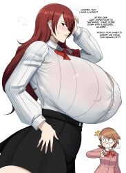 emmarrgus female kirijou_mitsuru megami_tensei mitsuru_kirijo persona persona_3 red_hair red_hair_female redhead redhead_female tagme takeba_yukari yukari_takeba