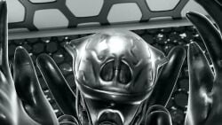 3d 3d_animation alien alien_(franchise) alien_girl big_breasts black_body breasts female_xenomorph kissing lips long_tongue pov pov_kiss saliva short_video shorter_than_10_seconds sl0bb3r tagme taller_female tongue tongue_kiss video xenomorph