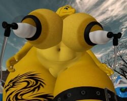 big_ass big_breasts breasts bubble_butt cleavage female ferialexonar furry huge_ass huge_breasts hyper_ass lactating lactation nipples tagme thick_thighs wide_hips