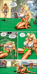breasts dcmatthews female male muscles muscular muscular_female muscular_male