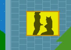 1boy 1girls 2d animated big_breasts breasts cat_ears cum cum_on_another cum_on_breasts ejaculation jerkoff_visual_assistance jermaneels male_masturbation masturbating_to_person masturbation nekomimi nipples penile_masturbation penis pixel_animation pixel_art risa_(jermaneels) silhouette window
