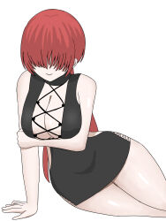 1girls big_breasts big_tits boob_window curvy curvy_female dress female female_focus female_only fishnets huge_breasts king_of_fighters light-skinned_female light_skin long_hair pale-skinned_female pale_skin ponytail red_hair shermie_(kof) skirt solo solo_female thick twintails voluptuous voluptuous_female wide_hips