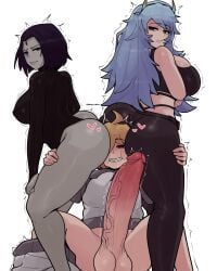 1boy 2girls alternate_color alternate_version_available aphrodite aphrodite_(swtor) ass balls big_ass big_balls big_breasts big_butt big_penis black_eyes black_hair blond_male blonde_hair blue_eyes blue_hair bottomless_male bra breasts breeding_slave bubble_butt bumping_asses busty cock_worship commission curvaceous curvaceous_female curvaceous_figure curves curvy curvy_body curvy_female curvy_figure curvy_hips curvy_thighs dc dc_comics demon dominant_male evil_smile face_between_asses face_in_ass face_in_butt face_on_ass face_on_butt fate/grand_order fate_(series) female femboy foreskin goth goth_girl grabbing_thighs grin groping groping_thighs heart hearts_around_head height_difference horu huge_balls huge_cock hyper_penis imminent_sex imminent_threesome imp it'll_never_fit latex latex_clothing leather leather_clothing leggings leotard light-skinned_male light_blue_hair light_skin long_penis looking_back male massive_balls massive_penis monster_balls monster_cock motion_lines multiple_females multiple_girls nervous nervous_expression nipple_bulge original pale-skinned_female pale-skinned_male penis purple_eyes purple_hair purple_skin rachel_roth raven_(dc) red_eyes retracted_foreskin shaking sharp_teeth shiny_clothes shivering side_view sideboob size_difference slave slave_girl small_bra small_but_hung small_dom_big_sub smaller_male sora_the_imp submissive_female tall_female taller_female thick thick_ass thick_butt thick_hips thick_legs thick_penis thick_thighs thighs thong thong_leotard thong_panties thong_straps throbbing throbbing_balls throbbing_penis tight_clothing tight_pants trembling uncircumcised vein veins veiny_penis voluptuous voluptuous_female wide_hips wide_penis worried