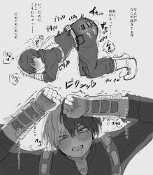 boku_no_hero_academia gay male male/male male_focus male_only my_hero_academia shouto_todoroki yaoi