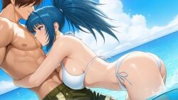 ai_generated couple_sex king_of_fighters kof kyo_kusanagi leona_heidern the_king_of_fighters
