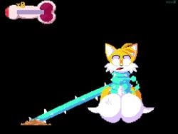 ahe_gao ahegao_face animated ball_inflation ball_squeeze ball_squish ballbusting balls balls_expansion balls_inflation big_balls blue_eyes bondage canid canine castrated castration cock_and_ball_torture cock_and_balls_torture erection fanart forced forced_urethral fox game_mechanics head_tuft huge_balls imminent_penetration life_bar lifebar looking_up looking_worried male male/ambiguous mammal miles_tails_prower open_mouth pixel_(artwork) pixel_animation pixel_art plant project_x_love_potion_disaster questionable_consent shoes shoes_only socks sonic_(series) sonic_the_hedgehog_(series) submissive submissive_anthro submissive_male sundaebunnyx sundaex tagme tails tails_the_fox tears tears_of_pain thorny_vines tongue two_tailed_fox two_tails urethral urethral_insertion urethral_penetration vein veiny_balls video vine_bondage vine_tentacles vines white_balls white_penis wide_eyed yellow_body yellow_fur