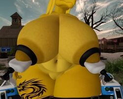 big_ass big_breasts breasts bubble_butt cleavage female ferialexonar furry huge_ass huge_breasts hyper_ass lactating lactation nipples tagme thick_thighs wide_hips