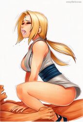 tsunade from naruto by crazyfishbones