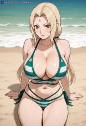 tsunade from naruto by gothmaniac