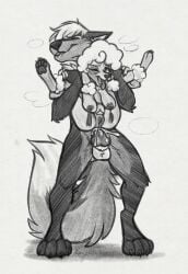 2025 4_toes 5_fingers anal anal_sex ankle_tuft anthro anthro_on_anthro anthro_penetrated anthro_penetrating anthro_penetrating_anthro arm_tuft ass balls bite biting_lip biting_own_lip blush bodily_fluids breasts canid canine canis carrying_another carrying_partner cum cum_in_ass cum_inside domestic_dog duo eyeshadow fangs feet female female_penetrated fingers full_nelson full_nelson_(legs_held) fur genital_fluids genitals hair hi_res hindpaw humanoid_hands knot knotted_penis leg_tuft makeup male male/female male_penetrating male_penetrating_female mammal marie_(nightdancer) mature_anthro mature_female neck_tuft nightdancer_(character) nipple_piercing nipple_tassels nipples nude nude_anthro nude_female nude_male paws penetration penile penile_penetration penis penis_in_ass piercing poodle pussy sagging_breasts self_bite sex smile snowy18 stand_and_carry_position standing standing_sex tail teeth toes tongue tongue_out tuft vulva wolf wrist_tuft