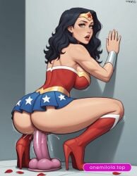 ai_generated anal artist_name ass bare_shoulders black_hair blue_eyes blue_skirt boots breasts dildo dildo_riding female high_heel_boots high_heels lips lipstick long_hair looking_at_viewer makeup masturbation no_panties object_insertion patreon_username pussy pussy_juice red_footwear red_lips saint_quartz_fate sex_toy shadow skirt solo squatting star_earrings star_hair_ornament star_pasties star_print star_symbol starfish starry_background superhero thighs uncensored vaginal_object_insertion vaginal_penetration watermark wavy_hair web_address wonder_woman wonder_woman_(injustice) wonder_woman_(series)