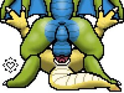 4:3 anal anal_knotting anal_sex anal_tugging animated anthro ass balls balls_deep bodily_fluids cum cum_in_ass cum_inside digital_media_(artwork) dragon duo from_front_position genital_fluids genitals gif jazovyx jazovyx_(character) knotting low_res lowres lying male male/male missionary_position mythological_creature mythological_scalie mythology naked nude on_back penetration penile penile_penetration penis pixel_art scalie scribe_scales sex short_playtime spread_wings tail tail_motion transparent_background wings
