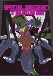 absurd_res bondage bound brainwashing dragon drone drones dronesuit dronification erection flygon garchomp gays generation_3_pokemon generation_4_pokemon genitals hi_res hypnosis hypnotized_eyes latex male male/male mind_control mythological_creature mythological_scalie mythology nintendo penis pokemon pokemon_(species) rope scalie spiral spiral_eyes