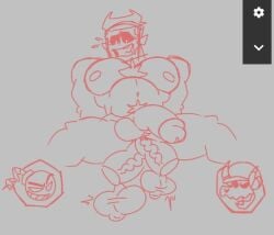 anal anal_sex anal_sex balls ballsack daddy_dearest fnf fnf_mods friday_night_funkin friday_night_funkin_mod gay gay_sex male male/male male/male/male male_only penetration penis pubes tabi_(homskiy) warpycloak_(artist) whitty_(friday_night_funkin) yaoi