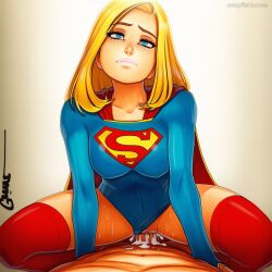 supergirl from dc by crazyfishbones