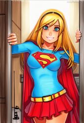 supergirl from dc by crazyfishbones