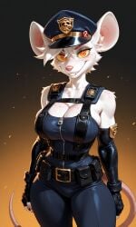 1girls 2d 2d_(artwork) 2d_artwork ai ai_art ai_assisted ai_generated anthro anthro_only background bat big_breasts breasts civitai clothed clothed_female clothes clothing collar curvaceous curvaceous_female curvaceous_figure curves curvy curvy_body curvy_female curvy_figure curvy_hips curvy_thighs female female_focus female_only furry furry_breasts furry_female furry_only furry_tail gloves green_eyes hair huge_breasts looking_at_viewer necklace officer_flint_(foretbwat) police police_hat police_officer police_uniform policewoman rat rat_ears rat_girl rat_tail seductive seductive_body seductive_look seductive_pose seductive_smile sexy sexy_body sexy_pose solo solo_female solo_focus standing stockings tomboy white_body white_fur white_hair white_skin young young_female younger_female