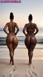 1girls 2girls african_female ai_generated animated ass ass big_ass big_breasts big_butt black_body breasts breasts bubble_butt cartoonerai female female_only gigantic_ass huge_ass huge_breasts huge_butt naked nipples oiled original original_character pussy tagme video