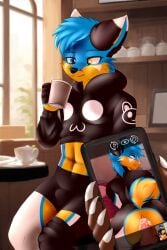 2:3 absurd_res anthro ass canid canine clothed clothing digital_media_(artwork) erection femboy fur genitals glacialpain hi_res innocent_expression male mammal nsfwpain nude penetration penis rexthefurry501_(oc) ruined_reputation sex smile solo submissive submissive_male