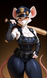 1girls 2d 2d_(artwork) 2d_artwork ai ai_art ai_assisted ai_generated anthro anthro_only background bat big_breasts breasts civitai clothed clothed_female clothes clothing collar curvaceous curvaceous_female curvaceous_figure curves curvy curvy_body curvy_female curvy_figure curvy_hips curvy_thighs female female_focus female_only furry furry_breasts furry_female furry_only furry_tail gloves green_eyes hair huge_breasts looking_at_viewer necklace officer_flint_(foretbwat) police police_hat police_officer police_uniform policewoman rat rat_ears rat_girl rat_tail seductive seductive_body seductive_look seductive_pose seductive_smile sexy sexy_body sexy_pose solo solo_female solo_focus standing stockings tomboy white_body white_fur white_skin young young_female younger_female