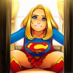 supergirl from dc by crazyfishbones