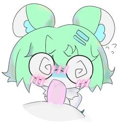 1:1 accessory anthro awkward blush blush_lines bodily_fluids drooling duo eyewear female female_penetrated feral glasses hair hi_res male male/female male_penetrating male_penetrating_female mammal mouth_play murid murine nervous penetration rodent saliva sex shy wearing_glasses zephyr_:3