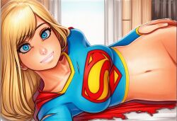 supergirl from dc by crazyfishbones