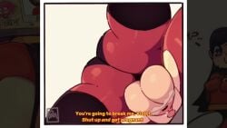 2d_animation big_ass bodysuit cumming_in_pussy cumming_inside daughter daughter_and_mother dickgirl/female dickgirl_on_female eyemask female futanari helen_parr incest milf mother mother_and_daughter nakadashi pinkrotten pixar pixzapix raped sfx stuck_in_wall tagme the_incredibles video violet_parr voice_acted