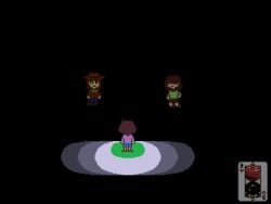 4:3 aged_up alphys ambiguous_gender animated anthro bladedbard chara_(undertale) clover_(undertale_yellow) deltarune digital_media_(artwork) duo female frisk_(undertale) genitals ghost human humor kanako_ketsukane kris_(deltarune) long_playtime male male/female mammal mew_mew_(undertale) papyrus_(undertale) penis pixel_(artwork) pixel_animation sans_(undertale) soul_(undertale) speech_bubble spirit sprite sprite_art text translucent translucent_penis undertale undertale_(series) undertale_yellow undyne