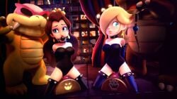 3d alternate_version_at_source armbinder ball_gag blush bondage female femsub gag gagged goomba male maledom mario_(series) morton_koopa_jr. onmodel3d pauline princess_rosalina roy_koopa self_upload sybian